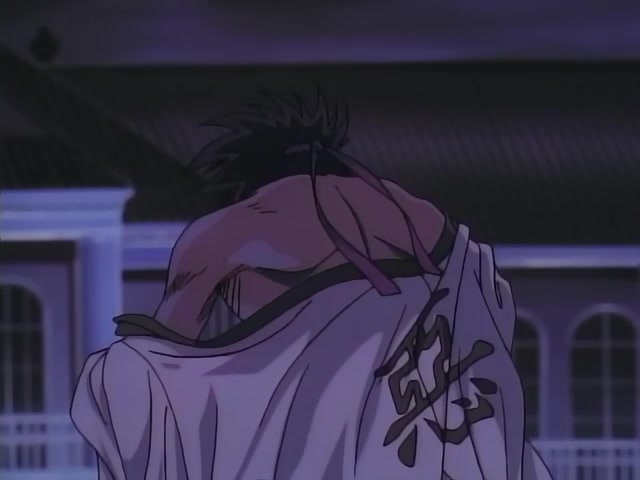 Rurouni Kenshin Ep 24: Midnight Battle: Kenshin versus Sanosuke Revisited @ 12:43