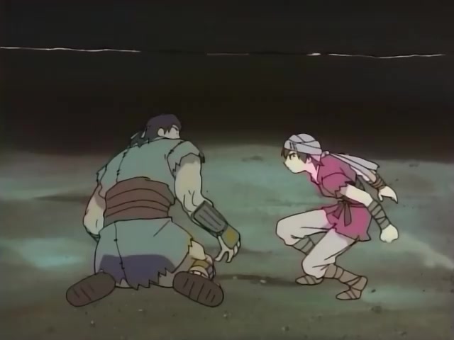 Rurouni Kenshin Ep 27: Burn, Island of Terror! The Red Pirate Conclusion @ 01:38