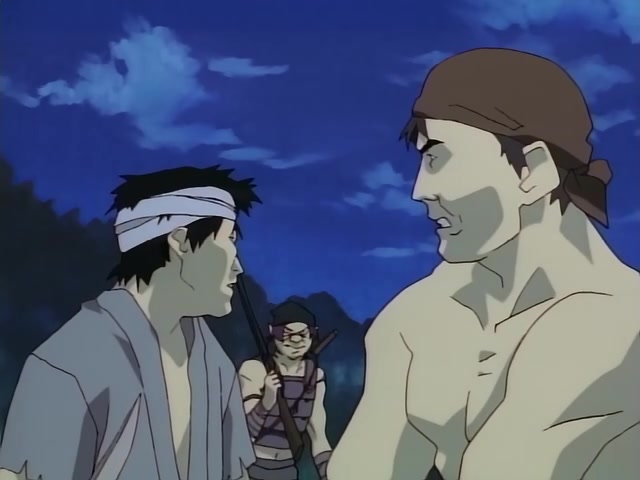 Rurouni Kenshin Ep 27: Burn, Island of Terror! The Red Pirate Conclusion @ 01:47