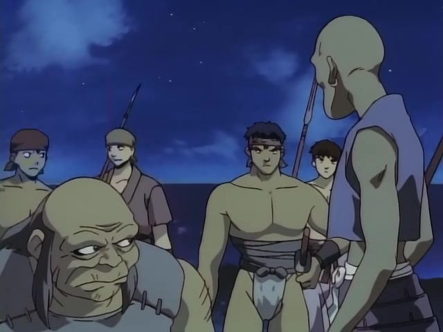 Rurouni Kenshin Ep 27: Burn, Island of Terror! The Red Pirate Conclusion @ 02:28