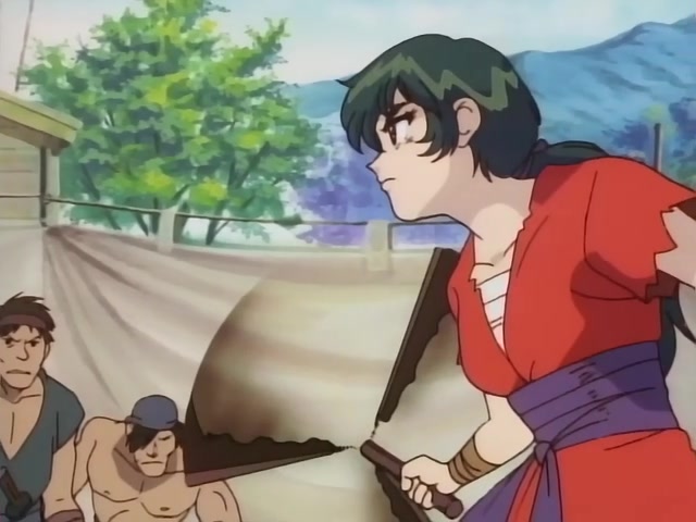 Rurouni Kenshin Ep 27: Burn, Island of Terror! The Red Pirate Conclusion @ 15:04