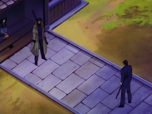 Rurouni Kenshin Ep 33: For the Title of Strongest: Aoshi's New Conflict @ 09:24