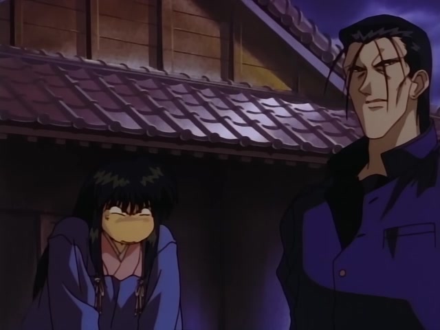 Rurouni Kenshin Ep 33: For the Title of Strongest: Aoshi's New Conflict @ 10:06