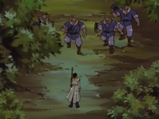 Rurouni Kenshin Ep 33: For the Title of Strongest: Aoshi's New Conflict @ 12:36