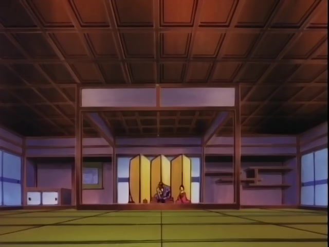 Rurouni Kenshin Ep 37: Shock! The Reverse-Blade is Broken: Sojiro's Tenken versus Kenshin @ 01:38