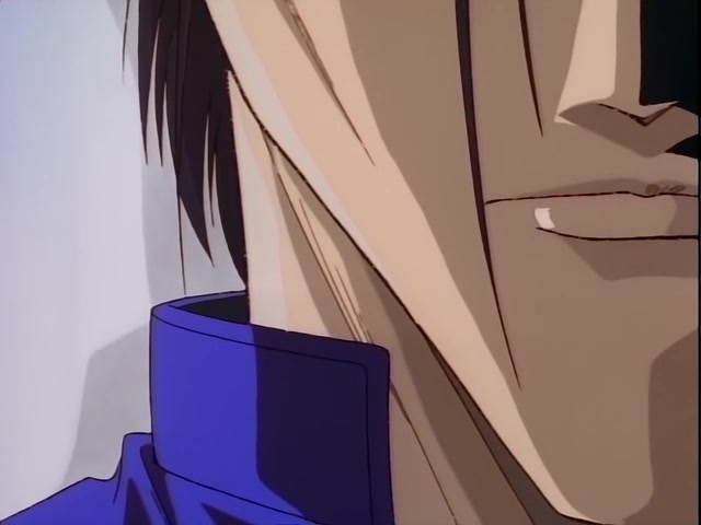 Rurouni Kenshin Ep 37: Shock! The Reverse-Blade is Broken: Sojiro's Tenken versus Kenshin @ 06:13
