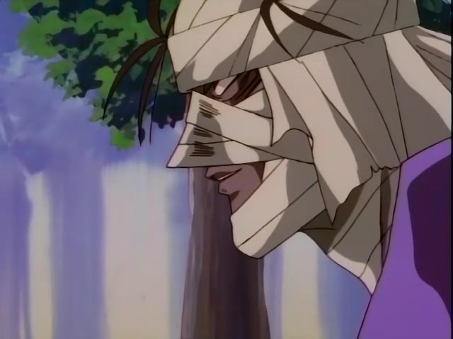 Rurouni Kenshin Ep 37: Shock! The Reverse-Blade is Broken: Sojiro's Tenken versus Kenshin @ 09:16