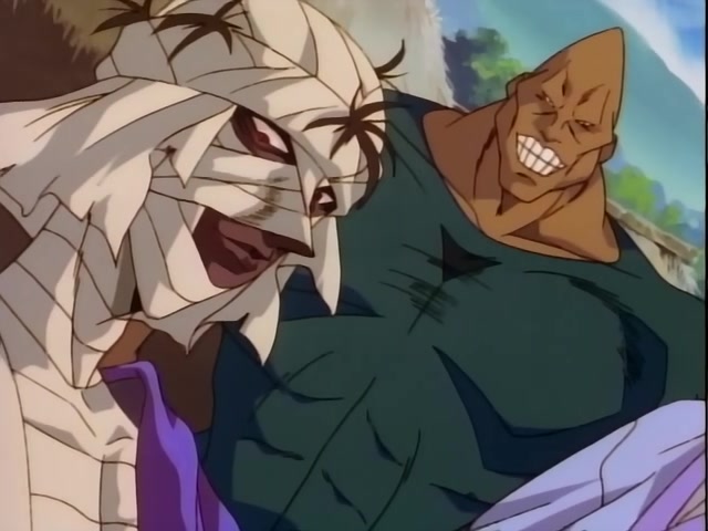 Rurouni Kenshin Ep 37: Shock! The Reverse-Blade is Broken: Sojiro's Tenken versus Kenshin @ 14:07