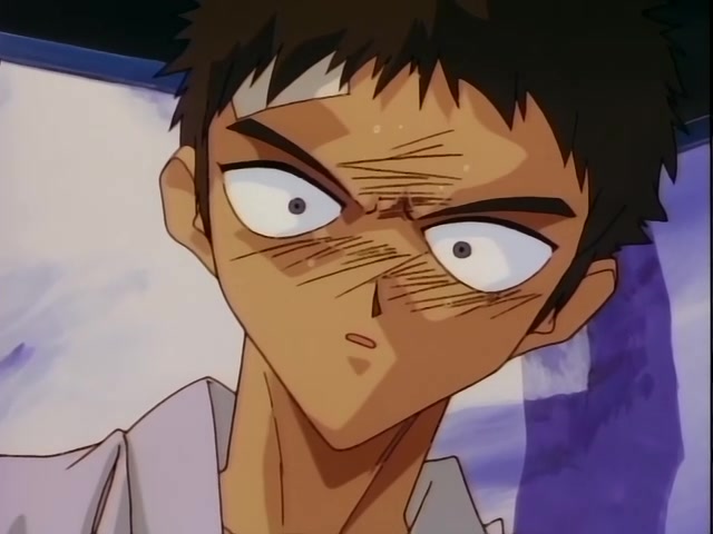 Rurouni Kenshin Ep 37: Shock! The Reverse-Blade is Broken: Sojiro's Tenken versus Kenshin @ 14:16