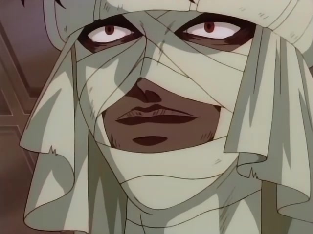 Rurouni Kenshin Ep 39: The Creator of the Reverse-Blade Sword: Shakku Arai's Final Swing @ 02:16