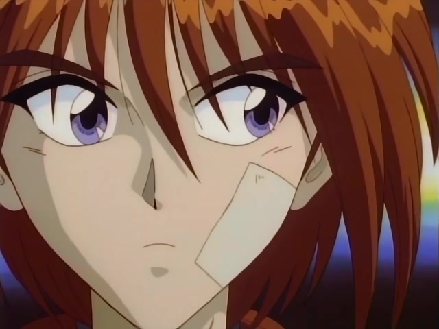 Rurouni Kenshin Ep 39: The Creator of the Reverse-Blade Sword: Shakku Arai's Final Swing @ 03:47
