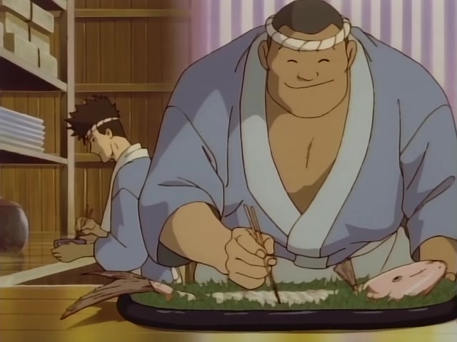 Rurouni Kenshin Ep 39: The Creator of the Reverse-Blade Sword: Shakku Arai's Final Swing @ 04:42