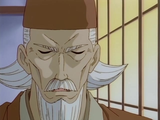 Rurouni Kenshin Ep 39: The Creator of the Reverse-Blade Sword: Shakku Arai's Final Swing @ 05:00