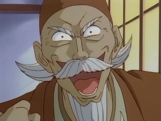 Rurouni Kenshin Ep 39: The Creator of the Reverse-Blade Sword: Shakku Arai's Final Swing @ 05:55