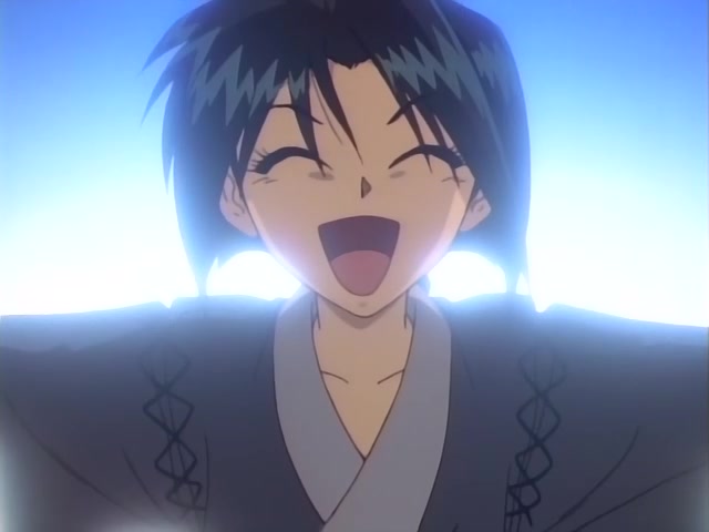Rurouni Kenshin Ep 39: The Creator of the Reverse-Blade Sword: Shakku Arai's Final Swing @ 06:49