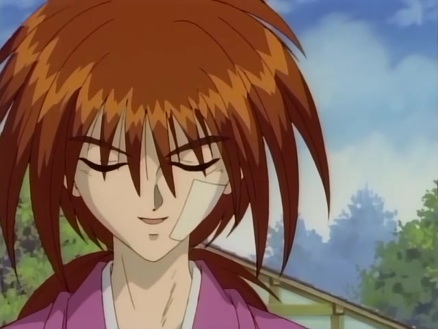 Rurouni Kenshin Ep 39: The Creator of the Reverse-Blade Sword: Shakku Arai's Final Swing @ 12:27