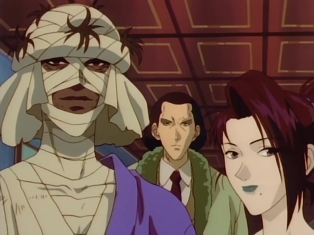 Rurouni Kenshin Ep 39: The Creator of the Reverse-Blade Sword: Shakku Arai's Final Swing @ 16:34