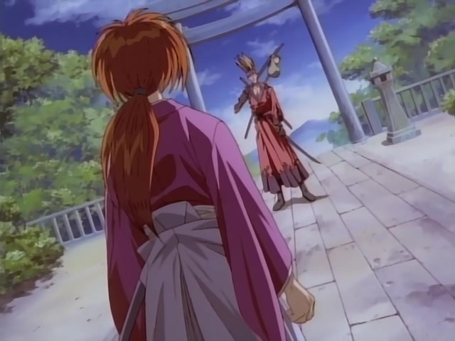 Rurouni Kenshin Ep 40: A Killer Without Mercy: Fight to the Death Against Cho of the Juppongatana @ 02:07