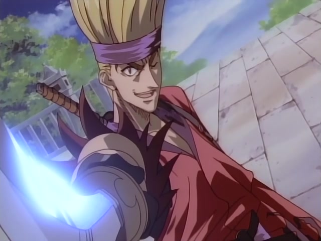 Rurouni Kenshin Ep 40: A Killer Without Mercy: Fight to the Death Against Cho of the Juppongatana @ 03:10