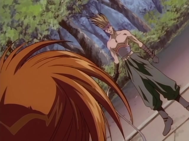 Rurouni Kenshin Ep 40: A Killer Without Mercy: Fight to the Death Against Cho of the Juppongatana @ 08:12