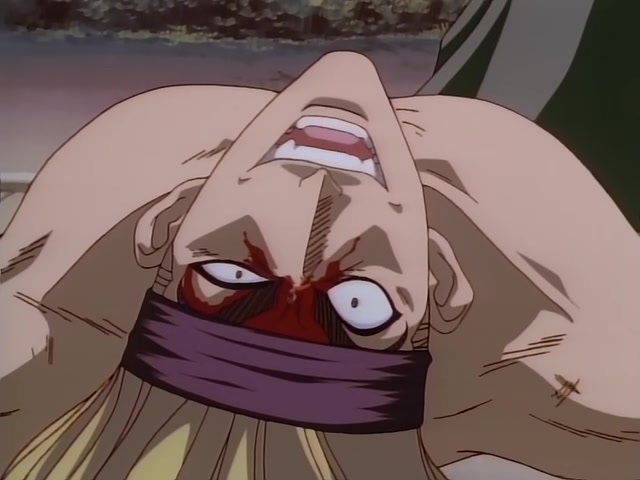 Rurouni Kenshin Ep 40: A Killer Without Mercy: Fight to the Death Against Cho of the Juppongatana @ 10:01