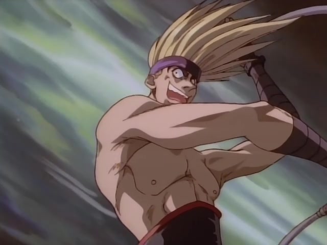 Rurouni Kenshin Ep 40: A Killer Without Mercy: Fight to the Death Against Cho of the Juppongatana @ 12:00