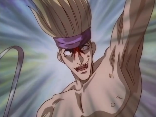 Rurouni Kenshin Ep 40: A Killer Without Mercy: Fight to the Death Against Cho of the Juppongatana @ 12:18
