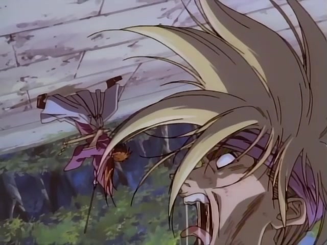 Rurouni Kenshin Ep 40: A Killer Without Mercy: Fight to the Death Against Cho of the Juppongatana @ 13:59