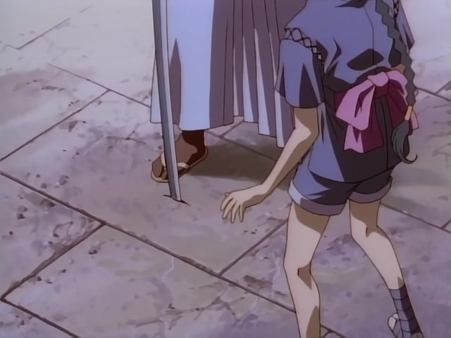 Rurouni Kenshin Ep 40: A Killer Without Mercy: Fight to the Death Against Cho of the Juppongatana @ 15:39