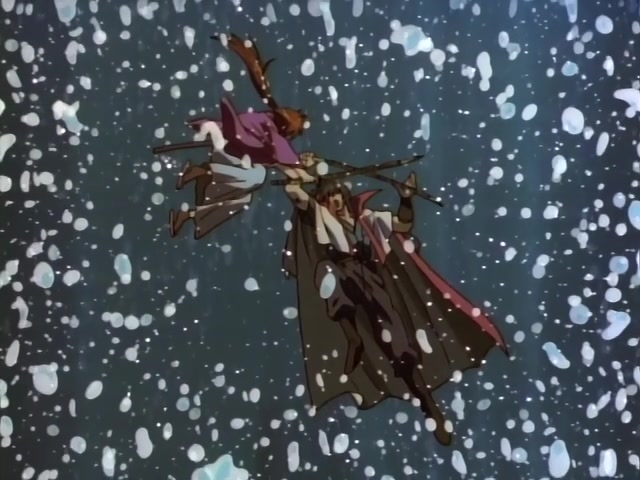 Rurouni Kenshin Ep 43: Between Life and Death: Master the Ultimate Technique, Amakakeru Ryu no Hirameki! @ 05:28