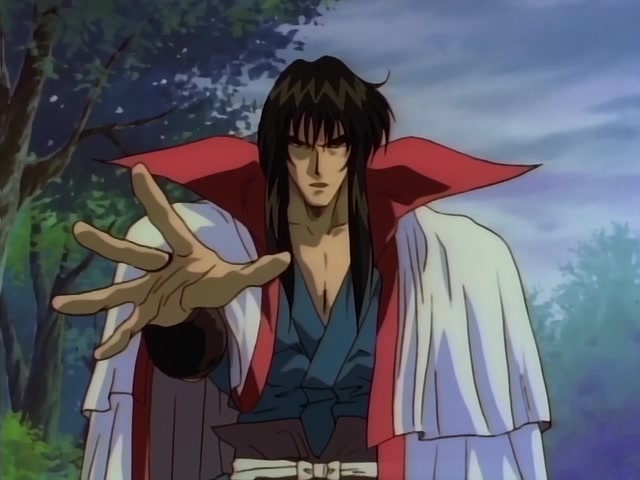 Rurouni Kenshin Ep 43: Between Life and Death: Master the Ultimate Technique, Amakakeru Ryu no Hirameki! @ 06:39