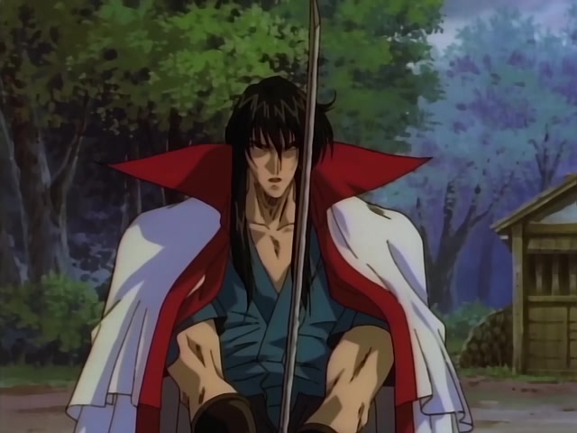 Rurouni Kenshin Ep 43: Between Life and Death: Master the Ultimate Technique, Amakakeru Ryu no Hirameki! @ 08:24