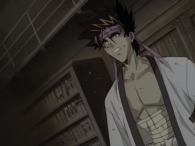 Rurouni Kenshin Ep 51: Wake Up Now! Ignore Your Wounds and Fight to the Finish @ 10:35