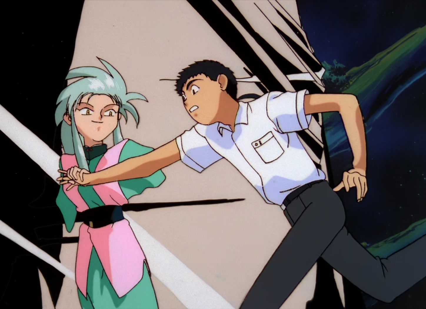 Tenchi Muyo! Ep 2: Here Comes Ayeka! @ 23:00