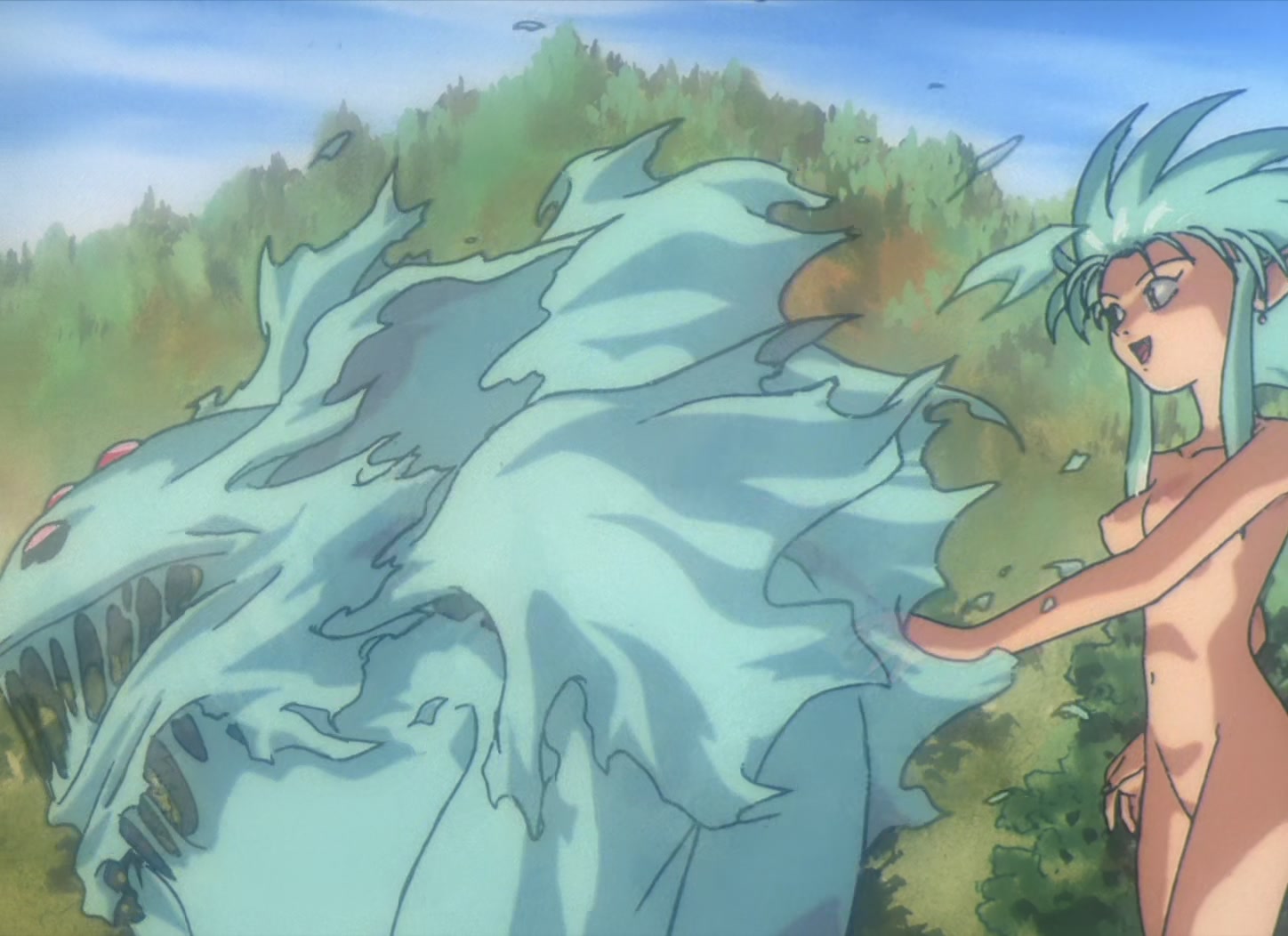 Tenchi Muyo! Ep 4: Mihoshi Falls to the Land of Stars @ 16:08