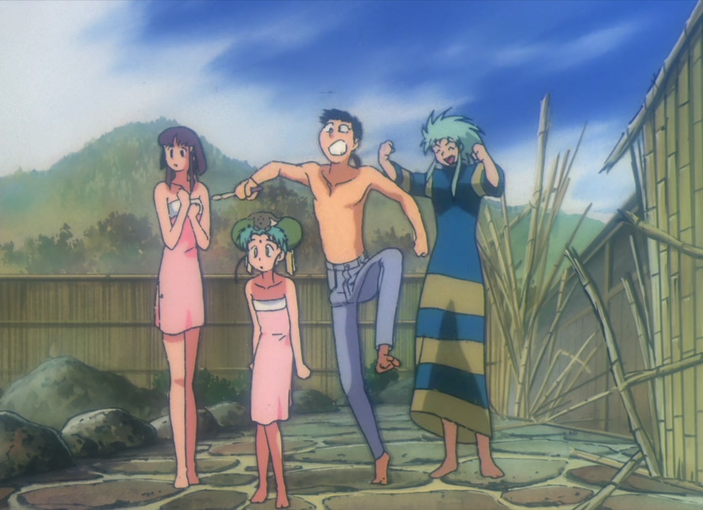 Tenchi Muyo! Ep 4: Mihoshi Falls to the Land of Stars @ 18:47