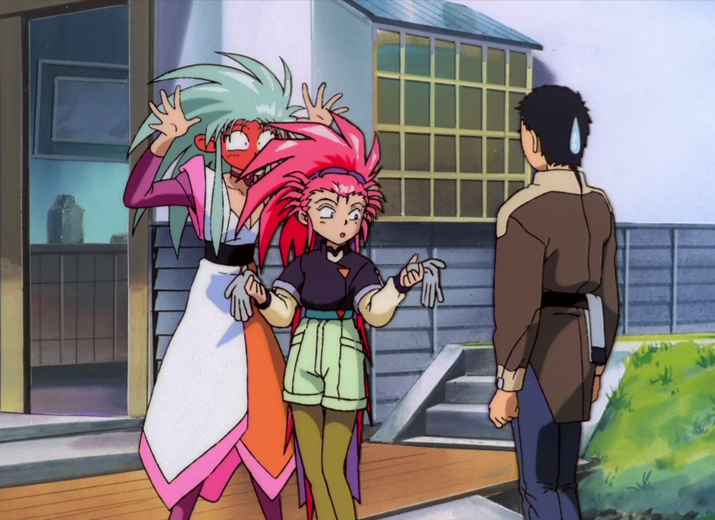Tenchi Muyo! Ep 11: The Advent of the Goddess @ 16:53