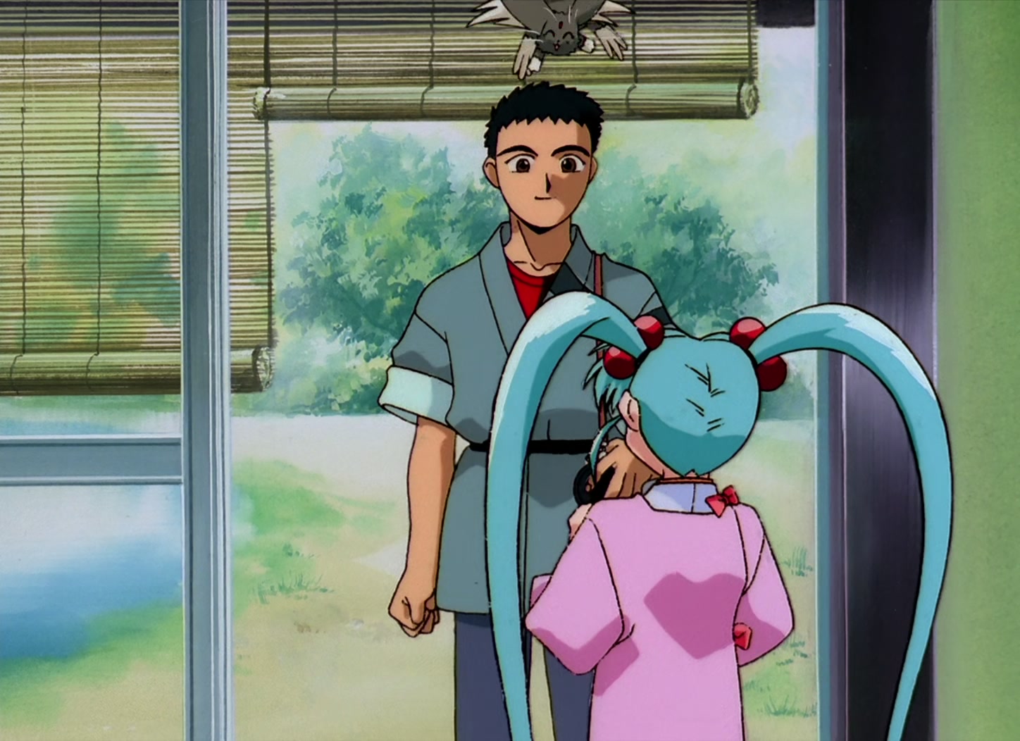 Tenchi Muyo! Ep 13: Here Comes Jurai! @ 22:30