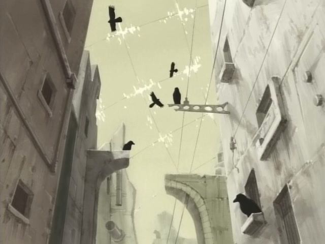 Wolf's Rain Ep 2: Toboe, Who Doesn't Howl @ 00:04:31