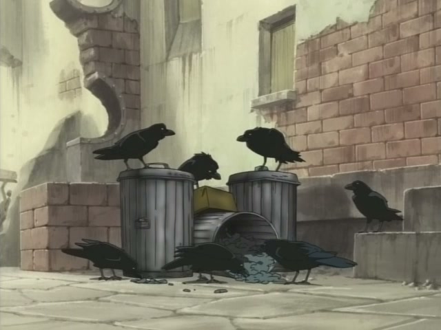 Wolf's Rain Ep 2: Toboe, Who Doesn't Howl @ 00:04:36