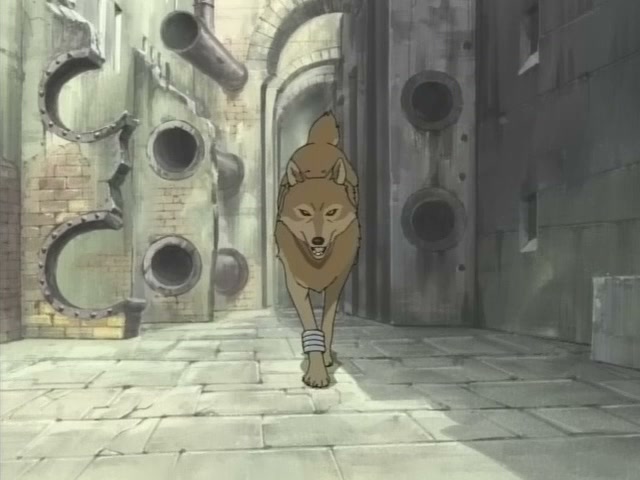 Wolf's Rain Ep 2: Toboe, Who Doesn't Howl @ 00:04:40
