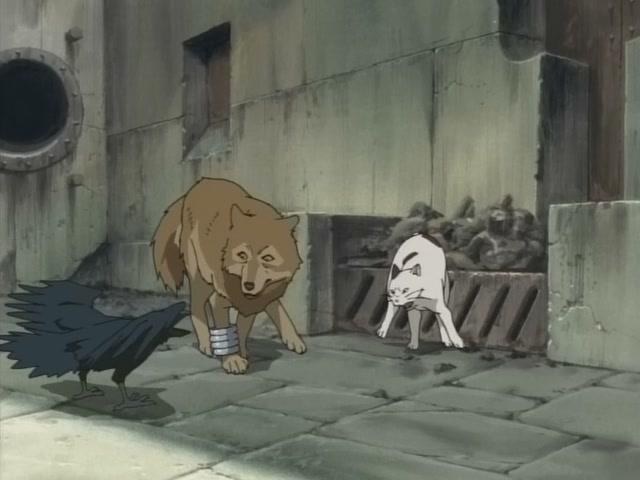 Wolf's Rain Ep 2: Toboe, Who Doesn't Howl @ 00:04:45