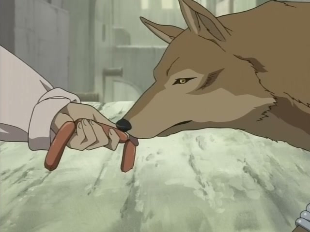 Wolf's Rain Ep 2: Toboe, Who Doesn't Howl @ 00:05:49