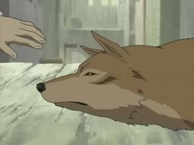 Wolf's Rain Ep 2: Toboe, Who Doesn't Howl @ 00:06:17