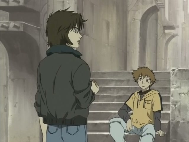 Wolf's Rain Ep 2: Toboe, Who Doesn't Howl @ 00:08:16