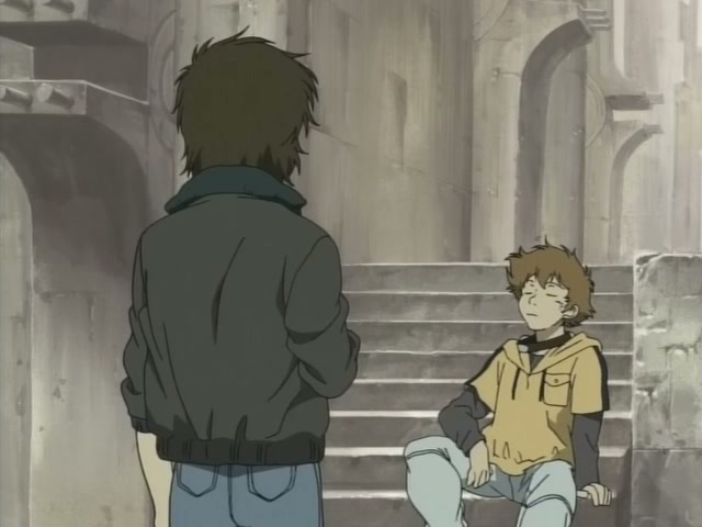 Wolf's Rain Ep 2: Toboe, Who Doesn't Howl @ 00:09:07