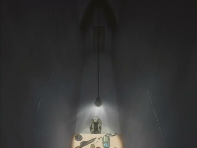 Wolf's Rain Ep 18: Men, Wolves, and the Book of the Moon @ 00:03:04