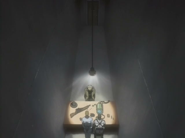 Wolf's Rain Ep 18: Men, Wolves, and the Book of the Moon @ 00:03:08