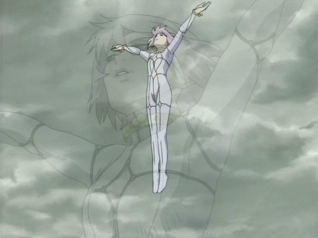 Wolf's Rain Ep 18: Men, Wolves, and the Book of the Moon @ 00:07:58