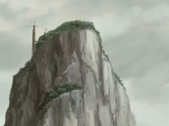 Wolf's Rain Ep 18: Men, Wolves, and the Book of the Moon @ 00:08:07